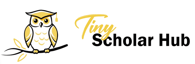 Tiny Scholar Hub - Owl with graduation cap logo